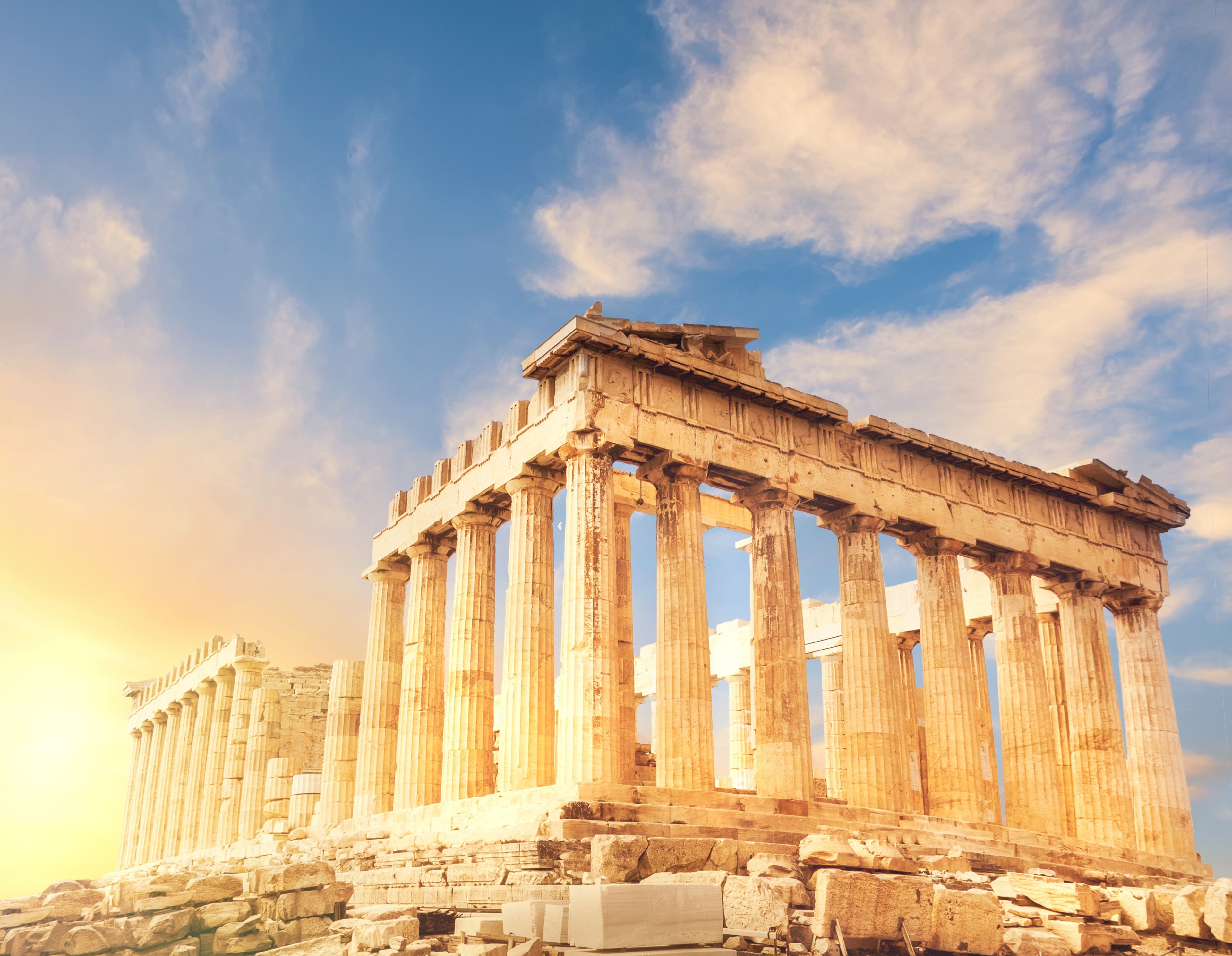 Acropolis in Athens Greece